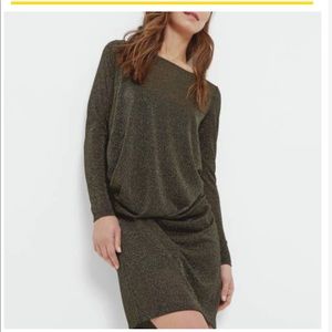 Ted Baker Ethia Sparkle Lurex Layered Dress